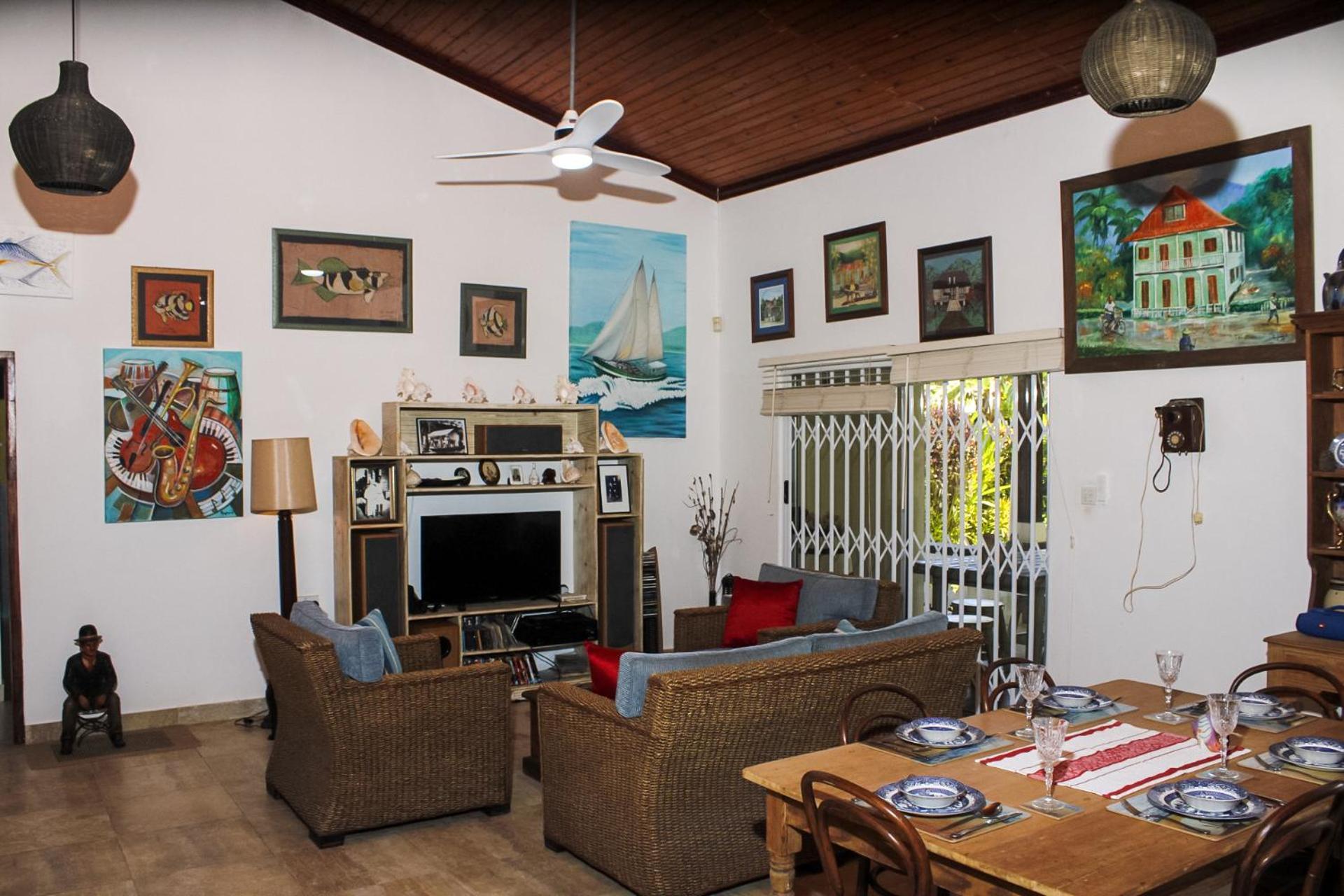 Nid'Aigle Lodge Baie Sainte-Anne Extérieur photo
